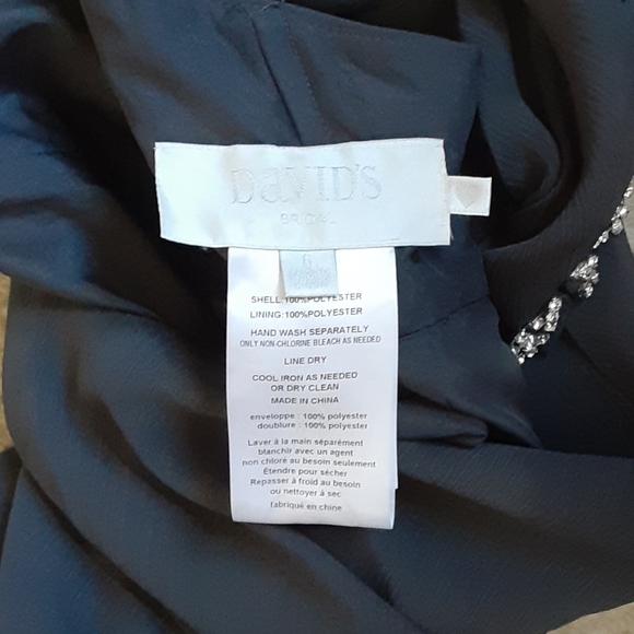 WORN ONCE! David's Bridal Bridesmaid Dress - Picture 7 of 8